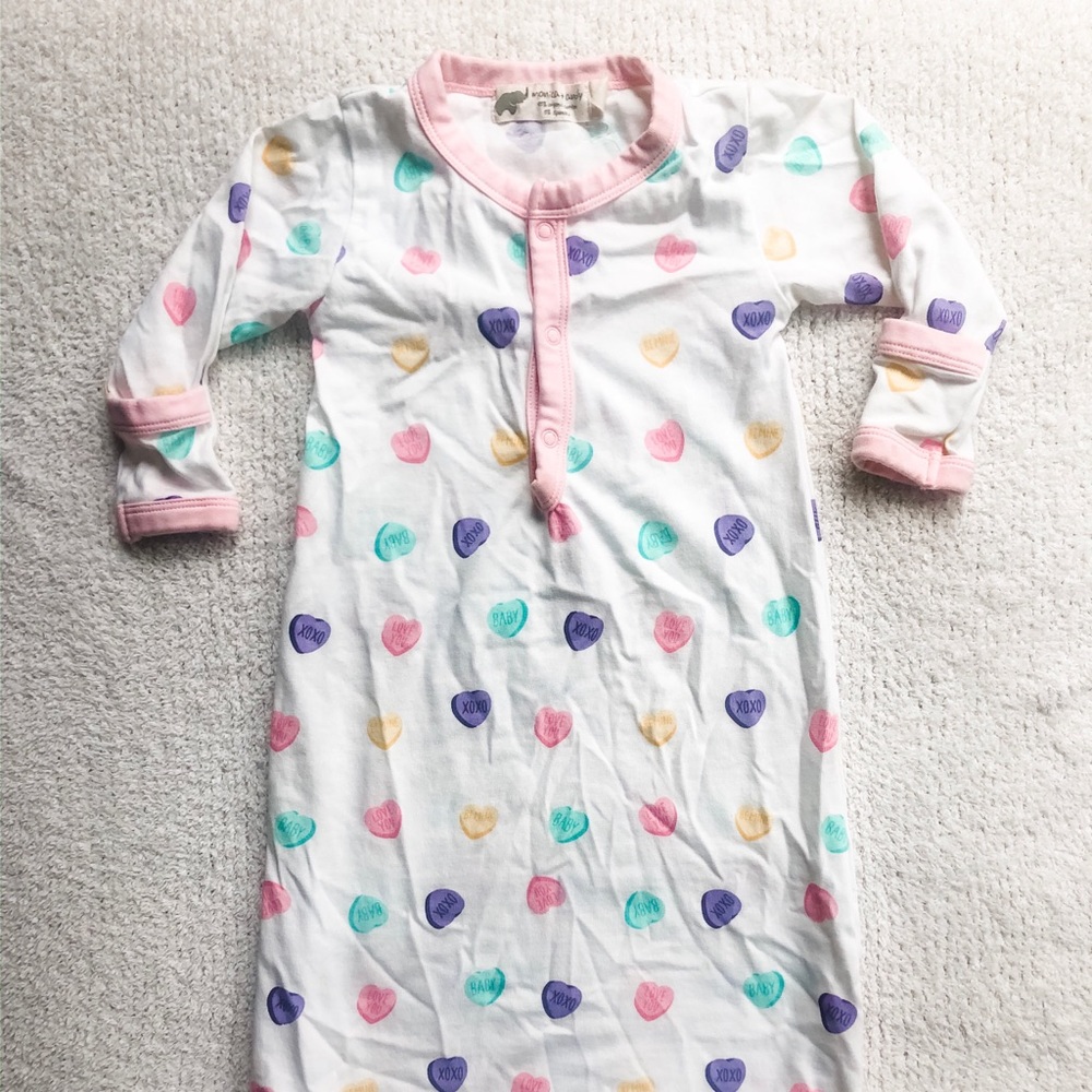 Monica and Andy gown